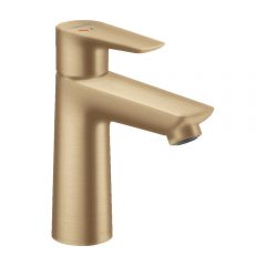 Смеситель для раковины Hansgrohe Talis E 110 однорычажный CoolStart без сливного набора 71714140 бронза