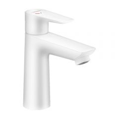Смеситель для раковины Hansgrohe Talis E 110 однорычажный CoolStart без сливного набора 71714700 белый матовый