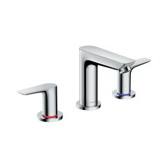 Смеситель для раковины Hansgrohe Talis E на 3 отверстия со сливным гарнитуром 71733000 хром