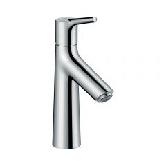 Смеситель для раковины Hansgrohe Talis S 100 однорычажный CoolStart со сливным гарнитуром 72022000 хром