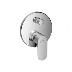 Смеситель для ванны Hansgrohe Rebris S скрытого монтажа со встроенной защитной комбинацией 72467000 хром