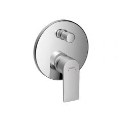 Смеситель для ванны Hansgrohe Rebris E скрытого монтажа со встроенной защитной комбинацией 72469000 хром