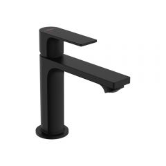 Смеситель для раковины Hansgrohe Rebris E 110 CoolStart без сливного гарнитура 72560670 черный матовый