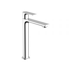 Смеситель для накладной раковины Hansgrohe Rebris E 240 CoolStart со сливным гарнитуром 72591000 хром