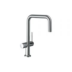 Смеситель для кухни Hansgrohe Talis M54 однорычажный U 220 с запорным вентилем 1jet 72807000 хром