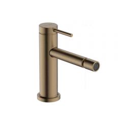 Смеситель для биде Hansgrohe Tecturis S со сливным гарнитуром 73201140 шлифованная бронза