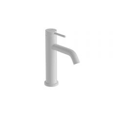 Смеситель для раковины Hansgrohe Tecturis S 110 однорычажный со сливным гарнитуром 73310700 матовый белый