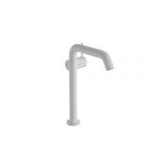 Смеситель для раковины Hansgrohe Tecturis S 240 Fine CoolStart EcoSmart со сливным гарнитуром Push-Open 73370700 матовый белый