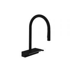Смеситель для кухни Hansgrohe Aquno Select M81 73831670 черный матовый