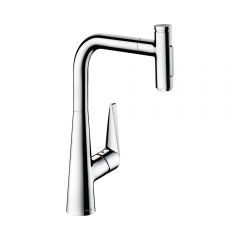 Смеситель для кухни Hansgrohe Talis Select M51 однорычажный 300 с вытяжным душем 2jet sBox 73867000 хром