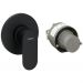Смеситель Hansgrohe Rebris для душа, встраиваемый, цвет: черный матовый 72648670
