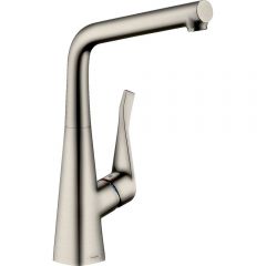 Смеситель для кухни Hansgrohe Metris M71 320 14822800, под сталь