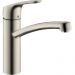 Смеситель для кухни Hansgrohe (Хансгрое) Focus M41 160, с поворотным изливом 31806800, под сталь
