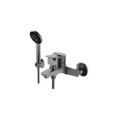 Смеситель для ванны Potato (Потато) P30155QH, графитно-черный