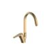 Смеситель для кухни Potato (Потато) P5109-2G, матовое золото
