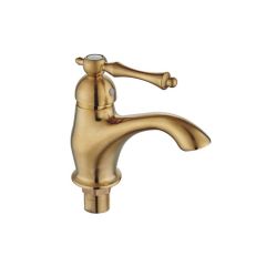 Смеситель для раковины Potato (Потато) P10275-2G, матовое золото