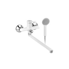 Смеситель для ванны Potato (Потато) P22292W, белый матовый