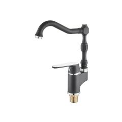 Смеситель для кухни Potato (Потато) P43118-6, черный