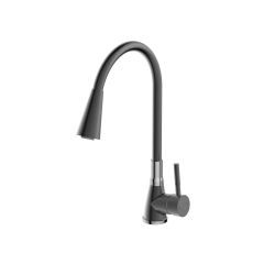 Смеситель для кухни Potato (Потато) P36284-19, брезентово-серый