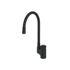 Смеситель для кухни Potato (Потато) P58388BL с термостатом, черный