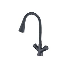 Смеситель для кухни Diadonna (Диадона) D358-58BL чёрный