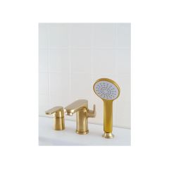 Смеситель на борт ванны Diadonna (Диадона) D82-111118G матовое золото