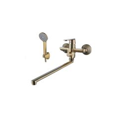 Смеситель для ванны Diadonna (Диадона) D82-222118G матовое золото