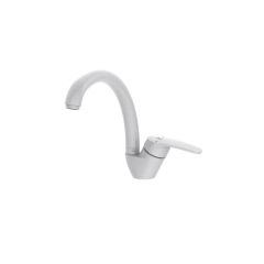 Смеситель для кухни Diadonna (Диадона) D124-59SW белый гранит