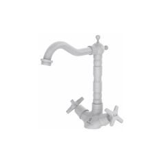 Смеситель для кухни Diadonna (Диадона) D351-74SW белый гранит