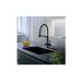 Смеситель для кухни Diadonna (Диадона) D49-19028BL под фильтр, чёрный