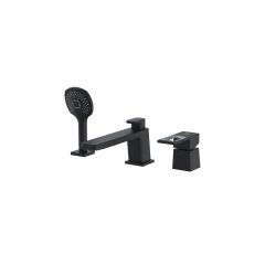 Смеситель на борт ванны Diadonna (Диадона) D273-11BL чёрный