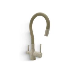 Смеситель для кухни Diadonna (Диадона) D49-19027SM под фильтр, бежевый гранит