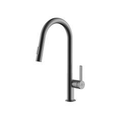 Смеситель для кухни Diadonna (Диадона) D60-0005QH серый графит