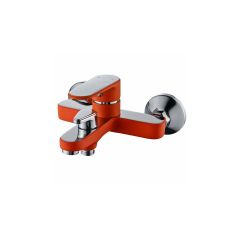 Смеситель для ванны Diadonna (Диадона) D91-330117SY хром,оранжевый