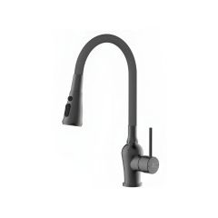 Смеситель для кухни Diadonna (Диадона) D46-0014QH серый графит