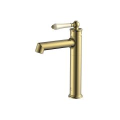 Смеситель для раковины Diadonna (Диадона) D173-13G матовое золото