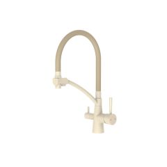 Смеситель для кухни Diadonna (Диадона) D49-19025SM под фильтр, бежевый гранит