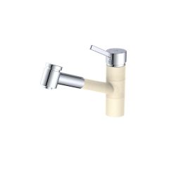 Смеситель для кухни Diadonna (Диадона) D127-60SW белый гранит