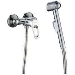 Смеситель для душа Decoroom (Декорум) DR37058 одноручный с гигиеническим душем, хром