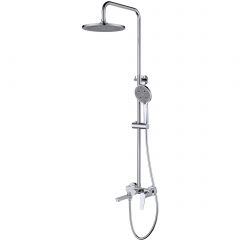 Душевая система Sole Baikal S057C хром
