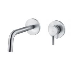 Смеситель для раковины Paffoni (Паффони) Light LIG006ST70 скрытого монтажа, сталь