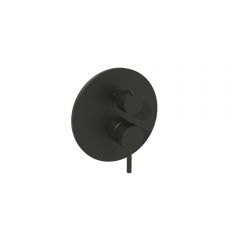 Смеситель для душа Paffoni (Паффони) Light LIG019NO скрытого монтажа, черный матовый