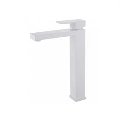 Смеситель Abber (Аббер) Daheim AF8211W для раковины, белый матовый