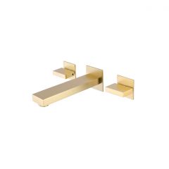 Смеситель Abber (Аббер) Daheim AF82122G для раковины скрытого монтажа, матовое золото