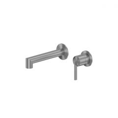 Смеситель Abber (Аббер) Perfekte 316 AF8A12BGG скрытый монтаж для раковины, оружейная сталь брашированная