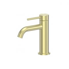 Смеситель Abber (Аббер) Wasser Kreis 316 AF8110BG для раковины, золото брашированное