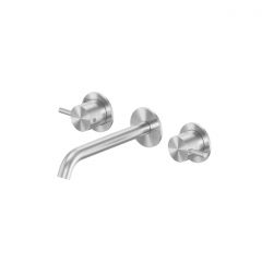 Смеситель Abber (Аббер) Wasser Kreis 316 AF81123BST-L для раковины скрытого монтажа, сталь брашированная