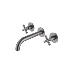 Смеситель Abber (Аббер) Wasser Kreis AF81121NG для раковины скрытого монтажа, никель