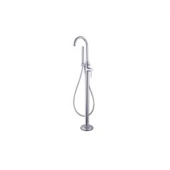 Смеситель Abber (Аббер) Wasser Kreis AF8115N напольный для ванны, хром