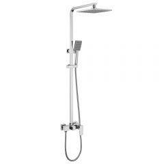 Душевая стойка Abber (Аббер) Daheim AF8220L без излива, хром